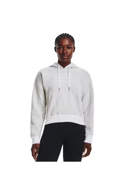Dámská bavlněná mikina Under Armour Essential Script Hoodie