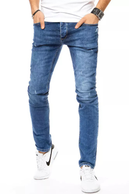 Men's blue jeans trousers UX2604