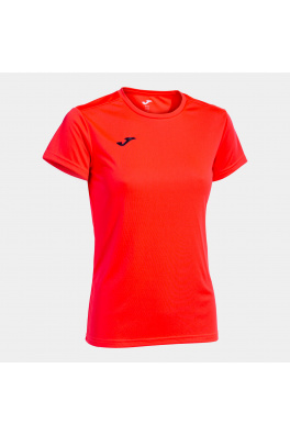 Dámské triko Joma Combi Woman Shirt S/S Coral Fluor