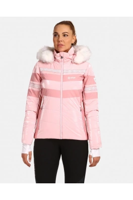 Dámská lyžařská bunda Kilpi DALILA-W Světle růžová