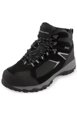 Kotníková outdoorová obuv s membránou ALPINE PRO ROMOOS black