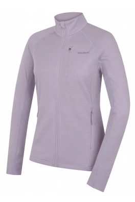 Dámská mikina z merino vlny Husky Alou L light purple