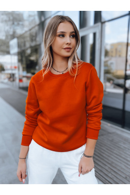 Orange women's sweatshirt FASHION II BY0317
