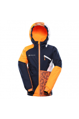 Dětská lyžařská bunda s membránou ptx ALPINE PRO HAPPO mood indigo