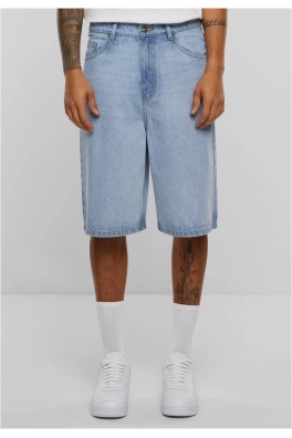 90's Heavy Denim Shorts new light blue washed