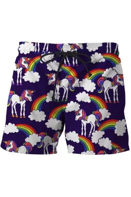 Swimshorts Unicorns Pattern