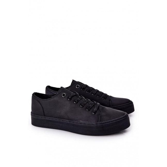 Men's Sneakers On A Platform BIG STAR II174047 Black