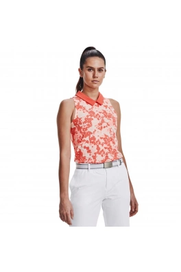 Dámské polo tričko bez rukávů Under Armour Zinger Rise Slvls Polo