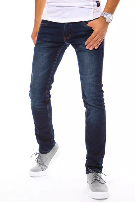 Men's navy blue jeans UX1309
