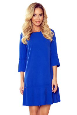 Pohodlné a elegantní dámské šaty Numoco LUCY 228-8 - modrá