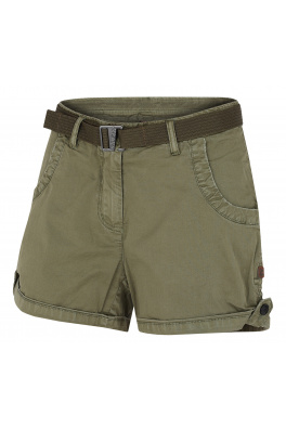 Dámské bavlněné kraťasy HUSKY Ronie L tm. khaki