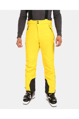 Pánské lyžařské kalhoty Kilpi METHONE-M Žlutá