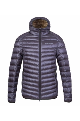 Pánská lehká zateplovací péřová bunda Hannah ARDEN asphalt stripe II
