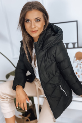 Kurtka damska pikowana CAMA czarna Dstreet TY3025