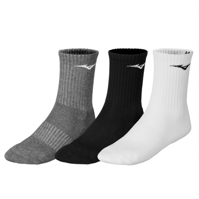 Training 3P Socks / Whire/Black/Melange