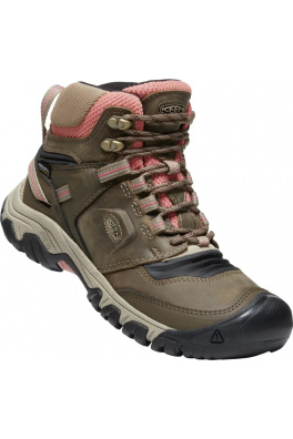 Keen RIDGE FLEX MID WP WOMEN timberwolf/brick dust
