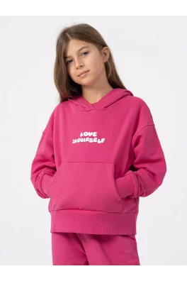 Dívčí bavlněná mikina