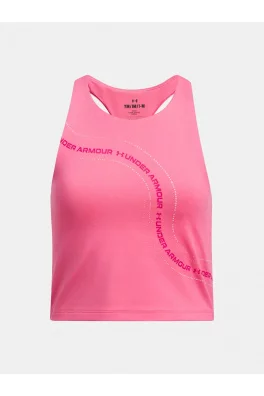 Dívčí tílko Under Armour G Motion Branded Crop Tank