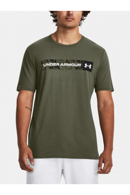 Pánské tričko Under Armour Camo Chest Stripe SS