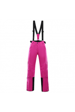 Dámské lyžařské kalhoty s membránou ptx ALPINE PRO ANIKA 2 fuchsia