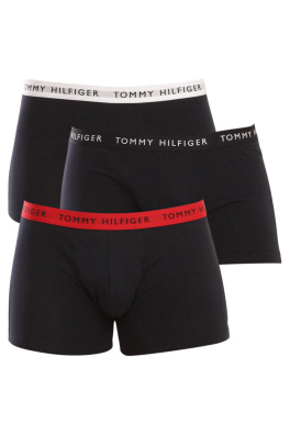 3PACK pánské boxerky Tommy Hilfiger tmavě modré Velikost: M