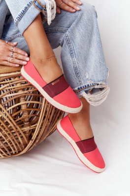 Espadrilles On A Braided Sole Big Star HH274478 Red