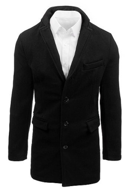 Men's black coat CX0380