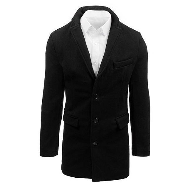 Men's black coat CX0380