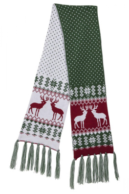 Christmas Scarf green/red