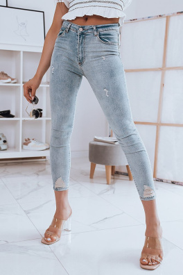 Jeansy damskie ANGELA niebieskie Dstreet UY0897