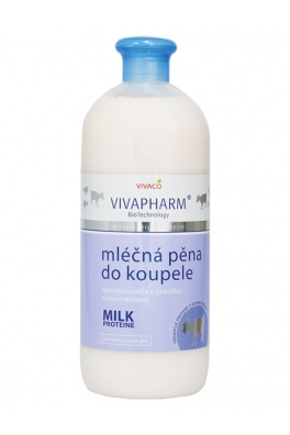 VIVACO Mléčná pěna do koupele s kozím mlékem VIVAPHARM 1000 ml