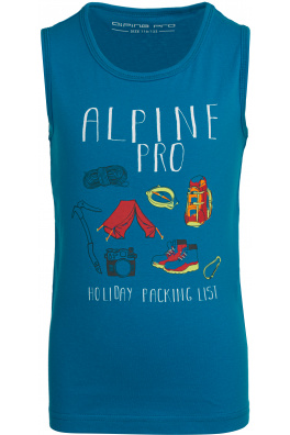 Dětské triko ALPINE PRO ONOLO brilliant blue