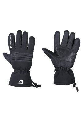 Lyžařské rukavice ALPINE PRO KAROG black