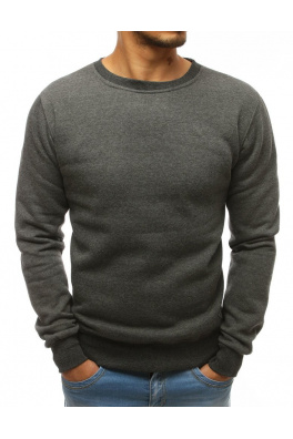 Men's sweatshirt without hood anthracite BX2405