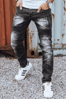 Spodnie męskie czarne Dstreet UX3798
