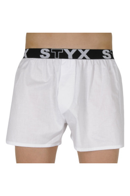 Pánské trenky Styx sportovní guma bílé Velikost: XL