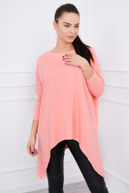 Bluzka oversize morelowa
