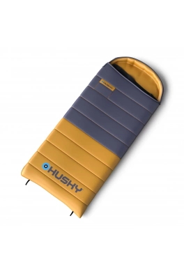 Péřový zimní spacák HUSKY Drafy blue/orange