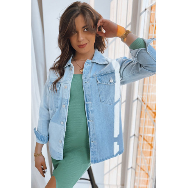 Kurtka damska DONT WORRY jasnoniebieska Dstreet TY3517