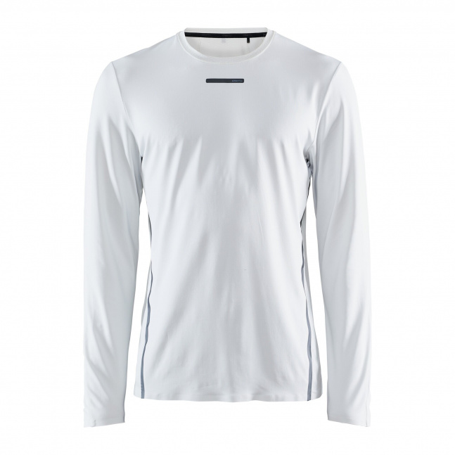 Pánské běžecké tričko Craft Vent Mesh LS - světle šedé