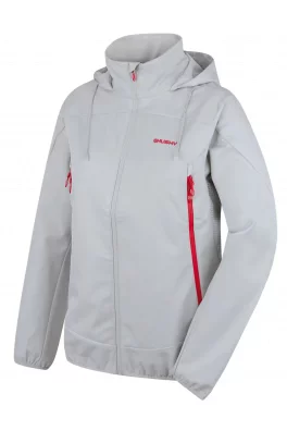 Dámská softshell bunda HUSKY Sonny L lt. grey