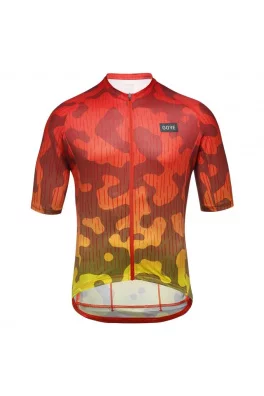 GORE Rain Camo Jersey Mens fireball