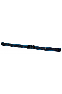 Pásek Trimm SNAKE 24mm M black/blue blue