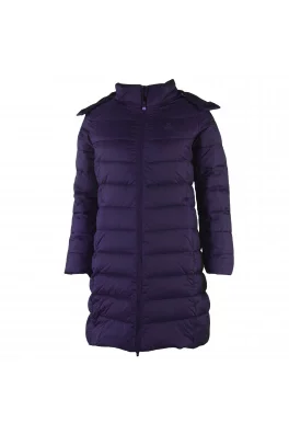 Peak peak mid-lenght padded coat black