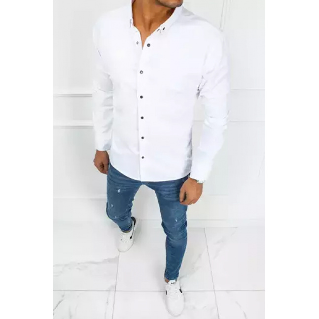 Koszula męska elegancka biała Dstreet DX2370