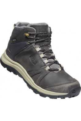 Keen TERRADORA II LEATHER MID WP WOMEN magnet/plaza taupe