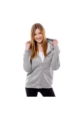 Dámská mikina s kapucí Aliatic - šedá