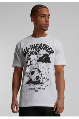 Footballs Coming Home All Weather Sports Tee white