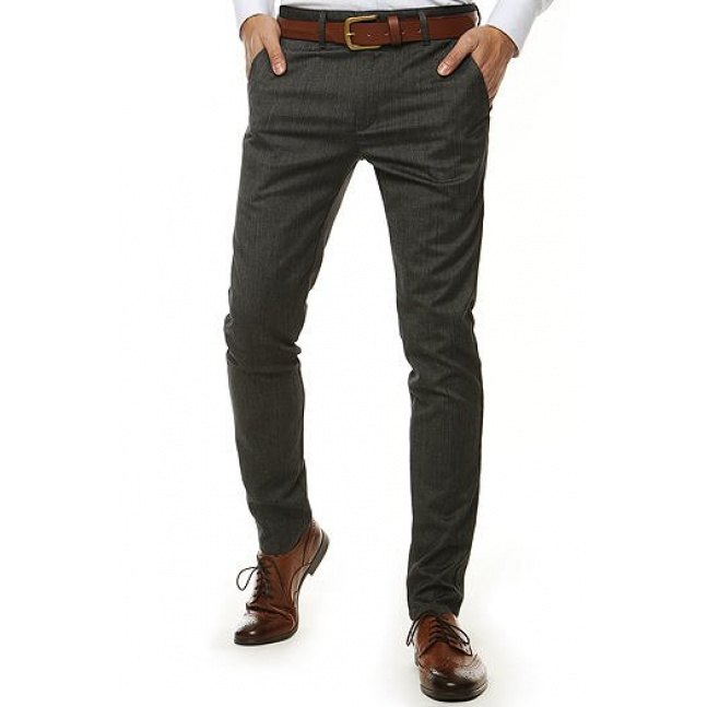 Dark gray men's trousers UX2550