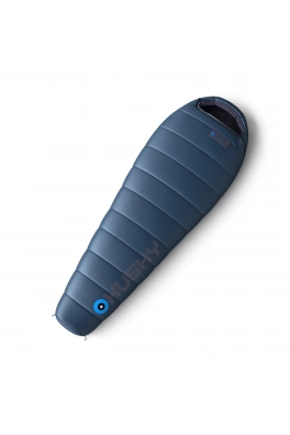 Syntetický třísezónní prodloužený spacák HUSKY Husky LONG blue